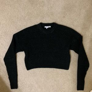 Urban outfitters cropped knit sweater